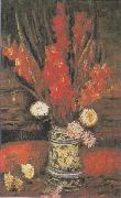 Vincent Van Gogh, Vase with Red Gladioli